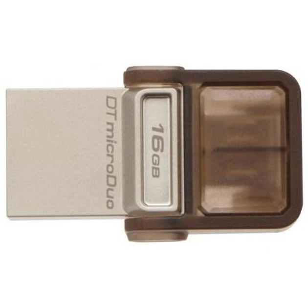 USB флеш накопичувач Kingston 16Gb DT MicroDuo (DTDUO/16GB) - зображення 1