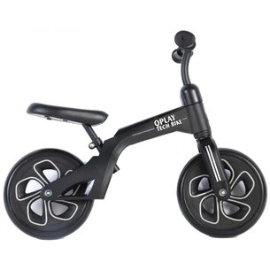 Біговел QPlay Біговел дитячий Tech EVA Black (B-100Black/QP-Bike-001Black) зображення 1