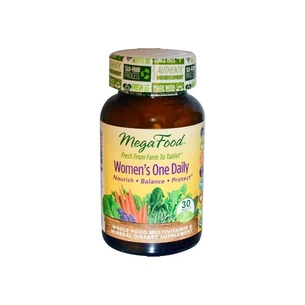 Мультивітамін MegaFood Мультивітаміни для жінок, Women's One Daily MegaFood, 30 таблеток (MGF10103) зображення 1