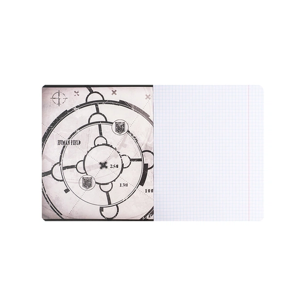 Зошит Kite Attack on Titan, 12 аркушів, клітинка (AT24-232) - picture 4