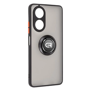 Чохол до мобільного телефона Armorstandart Frosted Matte Ring OPPO A58 4G Black (ARM72703) зображення 1