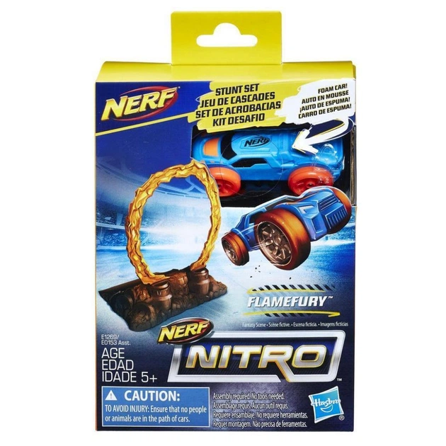 Автотрек Nerf Nitro Перешкода і машинка (E1269) - изображение 1