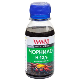 Чорнило WWM HP N10/13/14/82 100г Black (H12/B-2) зображення 1
