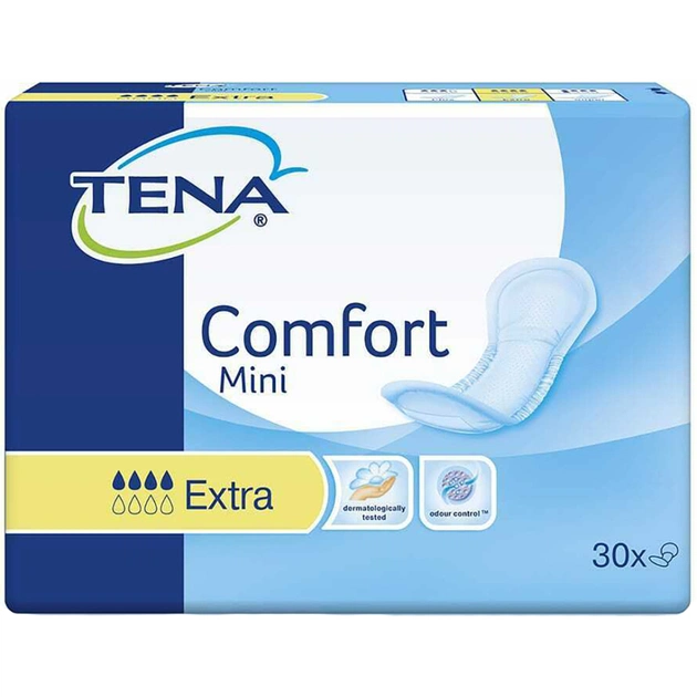 Урологічні прокладки Tena Lady Comfort Mini Extra 30 шт. (7322540981766) - зображення 1