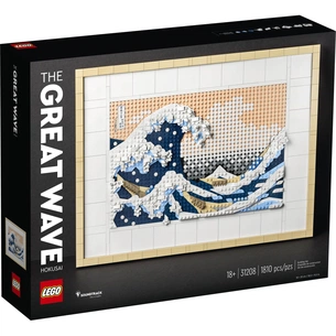 Конструктор LEGO ART Хокусай, «Велика хвиля» 1810 деталей (31208) зображення 1