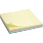 Бумага для заметок Axent with adhesive layer 75x75мм, 100sheets.,pastel colors mix (2325-01-А) - уменьшенное изображение 1