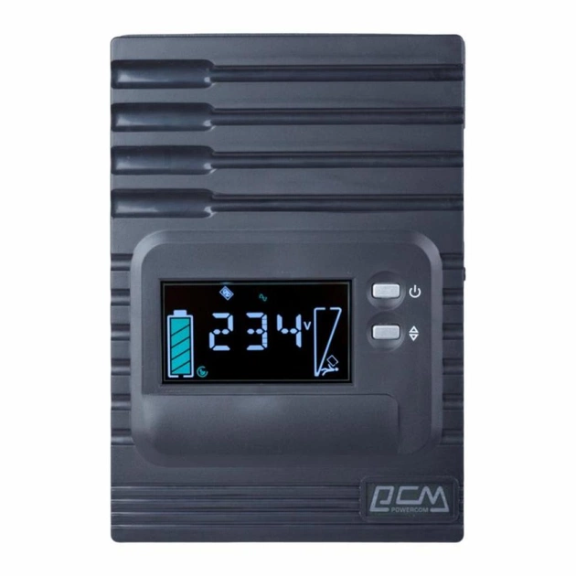 Пристрій безперебійного живлення Powercom SPT-1000-II LCD (SPT.1000.II.LCD) - зображення 1