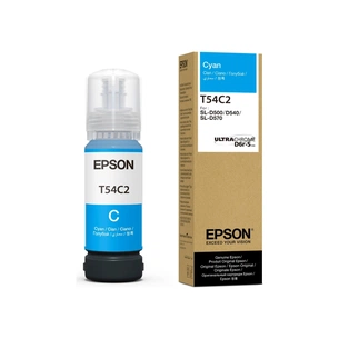 Контейнер з чорнилом Epson T54C Cyan 70ml SURELAB SL-D500 (C13T54C220) зображення 1