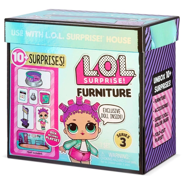 Лялька L.O.L. Surprise! Furniture S2 - Роллердром Роллер-леді (567103) - изображение 1