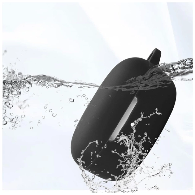 Чохол для навушників BeCover Silicon для Xiaomi Redmi Buds 6 Play Black (713228) - picture 4