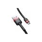 Дата кабель USB 2.0 AM to Micro 5P 1.0m Black-Red Baseus (514488) - зменшене зображення 3