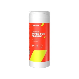 Серветки Canyon Plastic Cleaning Wipes, 100 wipes, Blister (CNE-CCL12-H) зображення 1