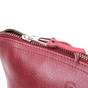 Косметичка Grande Pelle Шкіряна Бордова (16792) - зменшене зображення 3