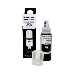 Чорнило Premium Quality Epson 106 70мл Photo Black C13T00R140 (70264893) зображення 1