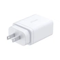 Зарядний пристрій D-Link 2xUSB-C + 1xUSB-A 65W GaN white (DCP-651) - зменшене зображення 3