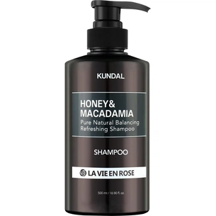 Шампунь Kundal Honey & Macadamia Nature Shampoo La Vie En Rose 500 мл (8809693251711) зображення 1