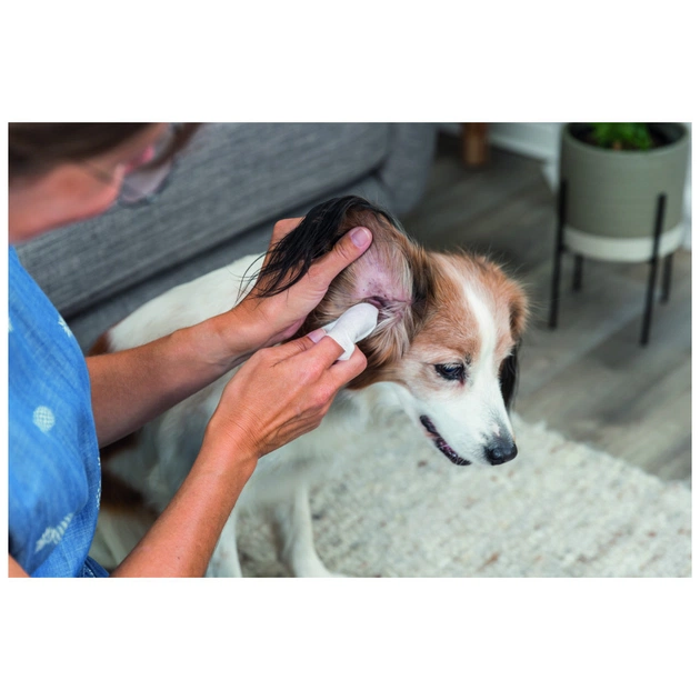 Вологі серветки для тварин Trixie для догляду за вухами 30 шт (4011905294162) - изображение 7