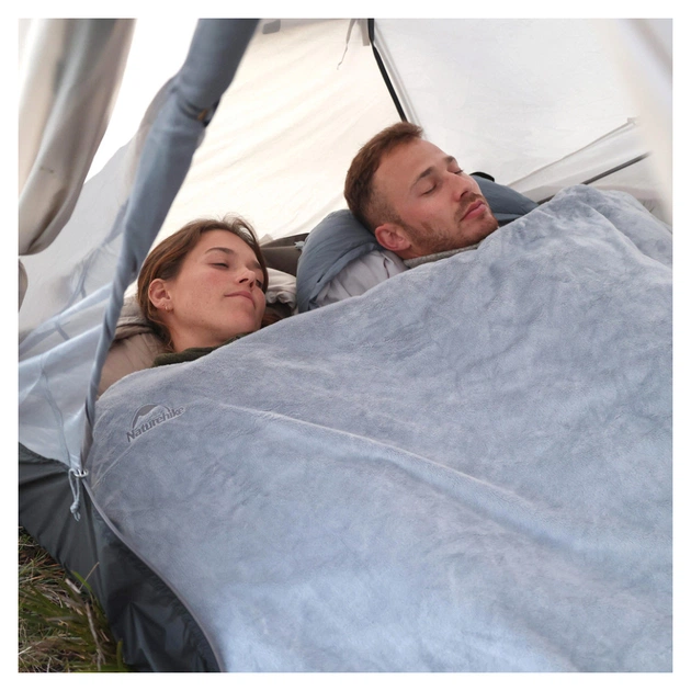 Спальний мішок Naturehike CNK2300SD022, світло-сірий (6976507667333) - picture 6
