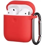 Чохол для навушників 2E для Apple AirPods Pure Color Silicone 3.0 мм Red (2E-AIR-PODS-IBPCS-3-RD) - зменшене зображення 2