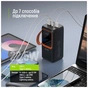 Батарея універсальна ColorWay 50 000 mAh PowerView PD/22.5W, QC/4.0, Black (CW-PB500LP02BK) - зменшене зображення 6