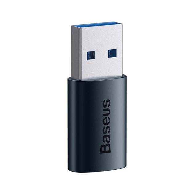 Перехідник USB 3.1 M to USB-C F blue Baseus (ZJJQ000103) - picture 2