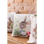 Подушка Прованс декоративна гобеленова Заєць з писанками Веснянка 45х45 см (034268) - зменшене зображення 2