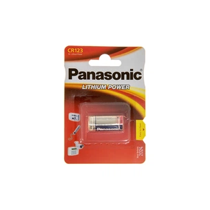 Батарейка Panasonic CR 123 * 1 LITHIUM (CR-123AL/1BP) зображення 1