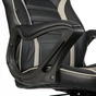 Крісло ігрове Special4You Game black/grey (E7429) - зменшене зображення 10