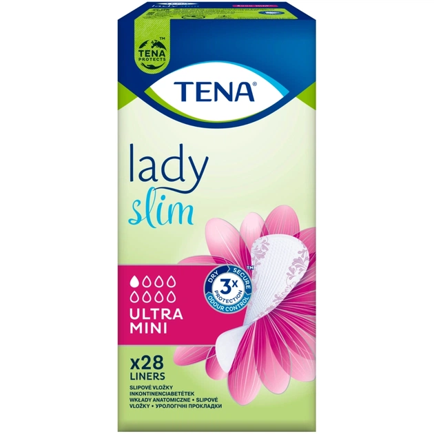 Урологічні прокладки Tena Lady Slim Ultra Mini 48 шт. (7322541360577) - зображення 2