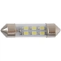 Автолампа WINSO SMD SV8.5 T11x36mm 6LEDS 3528 white (127480) - зменшене зображення 1