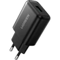 Зарядний пристрій Ugreen CD122 18W USB QC 3.0 Charger (Black) (70273) - зменшене зображення 1