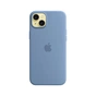 Чохол до мобільного телефона Apple iPhone 15 Silicone Case with MagSafe Winter Blue (MT0Y3ZM/A) - зменшене зображення 3