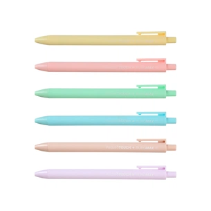 Ручка кулькова Buromax автоматична Pastel 0.5 мм, синя (BM.8242) зображення 1