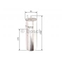 Фільтр паливний Bosch F 026 402 092 - зменшене зображення 5