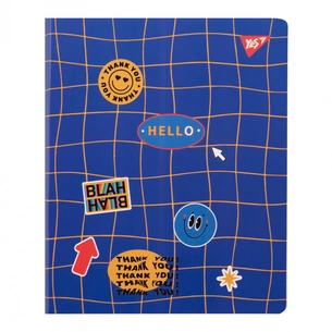 Блокнот Yes А5 50 арк cпіраль Sticky mood клітинка (151856) зображення 1