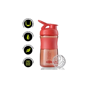 Шейкер спортивний BlenderBottle SportMixer 20oz/590ml Coral (SM 20oz Coral) зображення 1