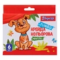 Крейда Yes кольорова Zoo Land 6 шт JUMBO (400440) - зменшене зображення 1