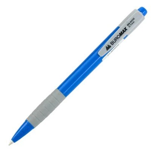 Ручка кулькова Buromax retractable JOBMAX, 0.7 мм (BM.8202) зображення 1