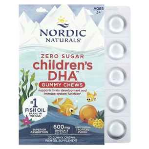 Вітамінно-мінеральний комплекс Nordic Naturals ДГК (докозагексаєнова кислота) для дітей віком від 3 років, 600 мг (NOR-01709) зображення 1