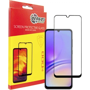 Скло захисне Dengos Samsung Galaxy A05 (black) (TGFG-330) зображення 1