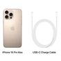 Мобільний телефон Apple iPhone 16 Pro Max 1TB Desert Titanium (MYX63) - зменшене зображення 8