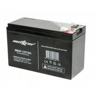Батарея до ДБЖ Maxxter 12V 7AH (MBAT-12V7AH) зображення 1
