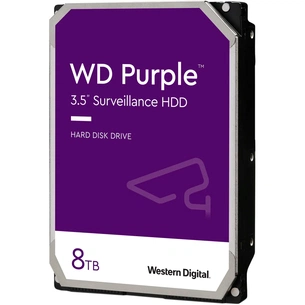 Жорсткий диск 3.5" 8TB WD (WD85PURZ) зображення 1