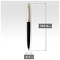 Ручка кулькова Parker JOTTER 17 Originals Black GT BP (79 032) - зменшене зображення 2