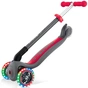 Самокат Globber Primo Foldable Lights сіро-червоний (432-120-2) - зменшене зображення 8