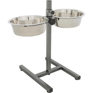 Посуд для собак Trixie підставка з мисками 2.8 л/24 см (4011905249223) picture 1