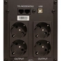 Пристрій безперебійного живлення GEAR GU-1200MLCD - зменшене зображення 2