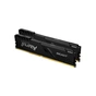 Модуль пам'яті для комп'ютера DDR4 32GB (2x16GB) 2666 MHz FURY Beast Black Kingston Fury (ex.HyperX) (KF426C16BBK2/32) - зменшене зображення 1