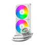 Система рідинного охолодження ID-Cooling FX240 INF White (FX240 INF WHITE) - зменшене зображення 2