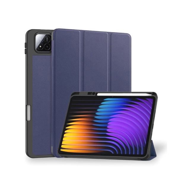 Чехол для планшета BeCover Flexible TPU Mate Xiaomi Pad 7 / 7 Pro 11.2" Deep Blue (715615) - изображение 1